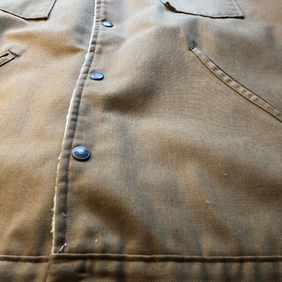 Vintage Dickies Light Brown Jacket, Sherpa-Lined, Size Large - Picture 12 of 12